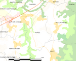 Map commune FR insee code 74194